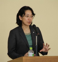 市民後見人制度で有賀さん講演