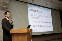 在宅医療の課題探る　帯広で三師会講演会